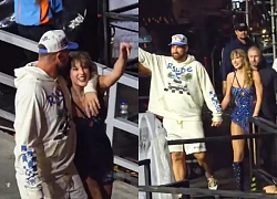 Taylor Swift and her boyfriend "stick like sam" after the show, falling in love in front of fans