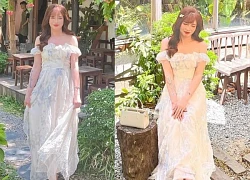 Husband, transgender after 8 years of marriage, proudly shows off photos of his wife wearing a feminine dress