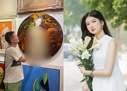 "Crazy father" goes from embracing his girlfriend to causing outrage because of his sensitive paintings, the author comes out