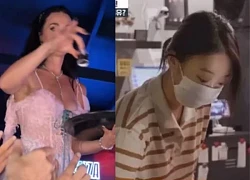 The female idol was caught waiting tables in a bar, an EXID member used to look exactly like her