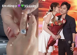 Phuong Le was proposed to by Vu Luan with a "big" diamond ring, about to go home together?