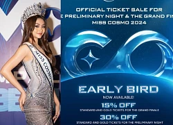 Miss Cosmo opens ticket sales, shocking prices, international class but easy for fans to access