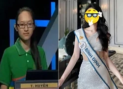 Thuy Huyen, an Olympia contestant, transformed to the top of the roof, after 9 years of being in the top of Miss?