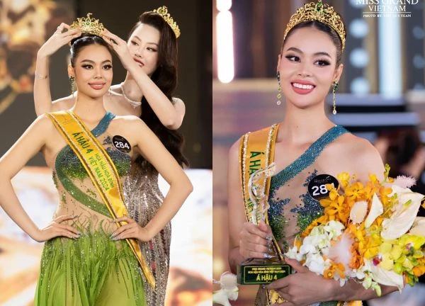 Anh Vuong: Miss Grand runner-up in the past collected cow dung, dug potatoes, and peeled cassava to make a living