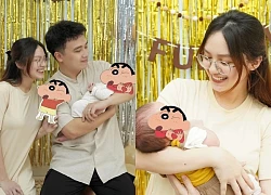 Dang Thu Ha officially shows off photos of her first child, the radiant mother reveals the baby's name