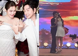 Vu Luan hugged Phuong Le tightly while performing, netizens sarcastically said he did something unsightly.