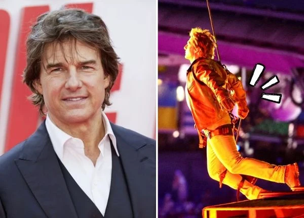 Tom Cruise chơi đùa với tử thần, thực hiện cú nhảy tháng về 1 lần tại Olympic