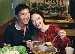 Angela Phuong Trinh unexpectedly met her father at night, her current relationship attracted attention