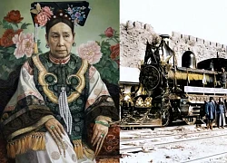 Why did Empress Dowager Cixi's first train ride cause such trauma and anger among people?