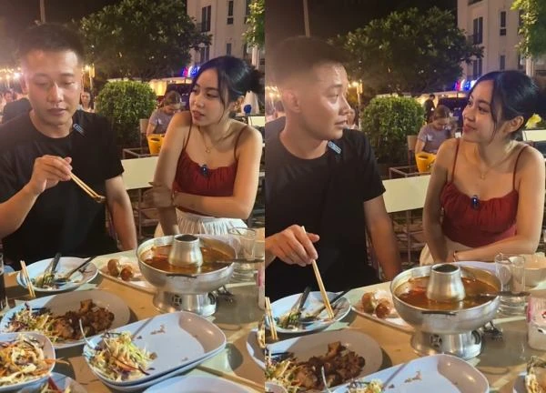 Hotgirl Lào gây tranh cãi vì cố tình úp mở hẹn hò Quang Linh Vlog?