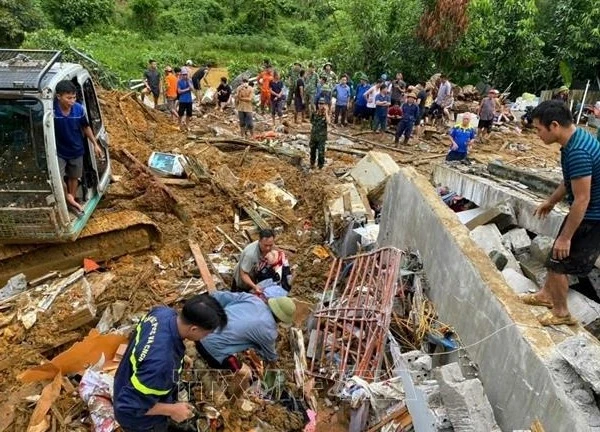 Vụ sạt lở tại Hà Giang: Huy động tối đa lực lượng tìm kiếm nạn nhân mất tích