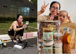 Single mother reluctantly livestreams sales at the hospital because of her son's cancer