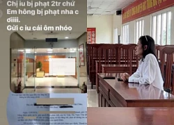 The government accused Nam Thu of leaking photos of her "being in police station", but still posted to "tease" the other party.