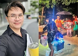 MC Dai Nghia 'gritted his teeth' to buy a life jacket at a shocking price, fans were outraged because of self-interest from Yagi