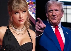 Taylor Swift was abandoned by her boyfriend in the middle of the stadium, openly confronting Mr. Trump?