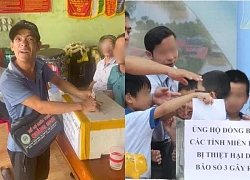 Heartwarming "check var" scenes amid a series of cases of canvasing money to help flood victims