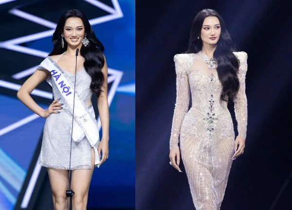 Quỳnh Anh "lăm le" vương miện Miss Universe VN, tung skill "bậc thang tàng hình"