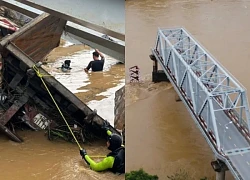 Vụ sập cầu Phong Châu: Tìm thấy 1 người mất tích và 1 xe đầu kéo không có tài xế