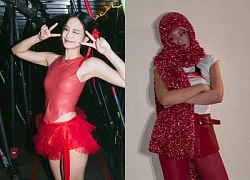 Jennie hates the color red but fate is "ironic", she always has to wear clothes she doesn't like.