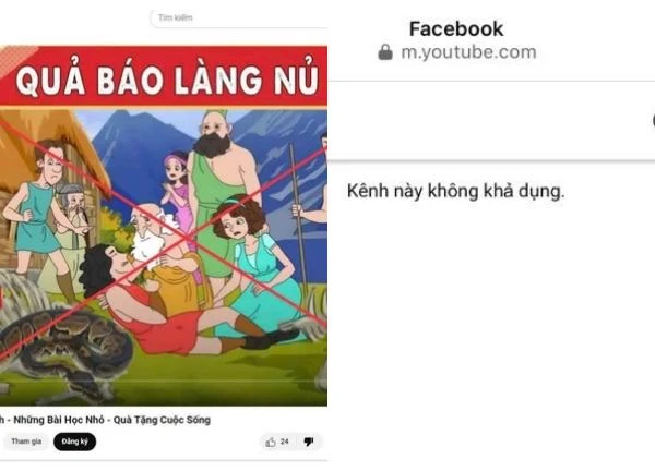 Kênh đăng clip "Quả báo Làng Nủ Lào Cai" gặp biến căng, liền "trốn chạy"