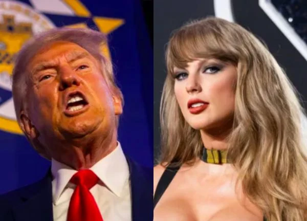 Taylor Swift "chọc điên" Donald Trump, bà Kamala Harris liền ra mặt bảo kê