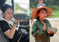 Ms. Nhan Vlog abandoned her young child, brought 320 million to do relief work, was criticized for "showing off"