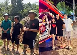 Ho Hoai Anh - Hong Dang holding hands to go to flood relief, will people turn back?