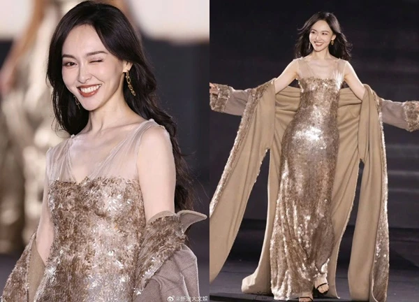 Hơn 3 triệu người xem Đường Yên diễn lố và kém sang trông như "đi chợ" tại Tuần lễ thời trang