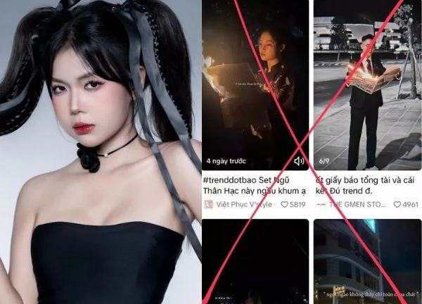 Đỗ Hiền thản nhiên đốt báo cho 'ngầu', bị CĐM đồng loạt lên án là ai?