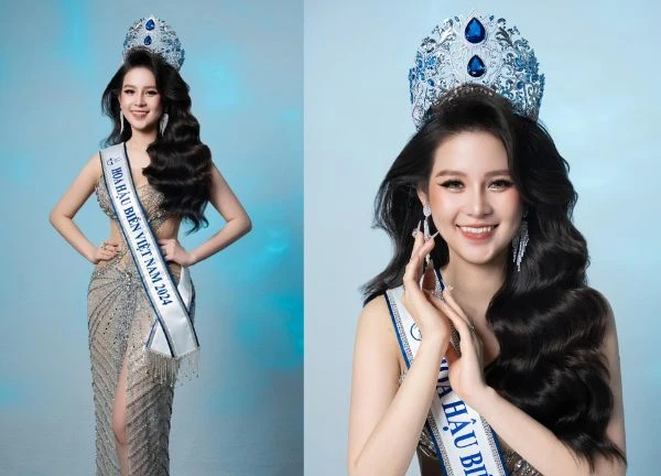 Nguyễn Hoài Linh: Tân Hoa hậu Biển Việt Nam 2024, đăng quang thời khắc giao thừa