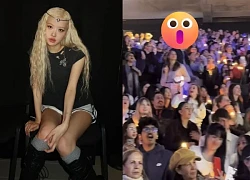 Rosé 'bật khóc' vì đám đông 'lơ đẹp', hành động sau đó còn bất ngờ hơn?