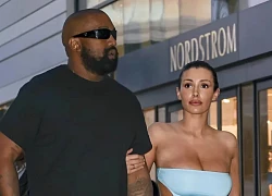 Vợ mới Kanye "nhái" style Kim Kardashian, cố tình "dằn mặt" vợ cũ của Kanye?