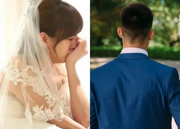 The bride collapsed when receiving a call from the groom close to the wedding time, netizens argued about 1 thing