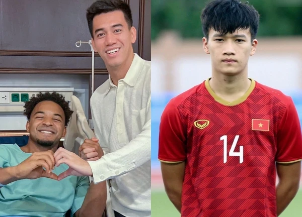 Tien Linh's strange hobby is no less than Xuan Son's, teammates are amazed, confronting Hoang Duc