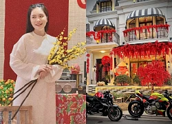 Doan Di Bang spends hundreds of millions on Tet decorations, has mascots, and conveniently shows off 22 billion