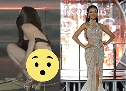 Thí sinh Miss Grand "gãy cánh" ngay trên sân khấu, cảnh tượng ê chề muốn độn thổ