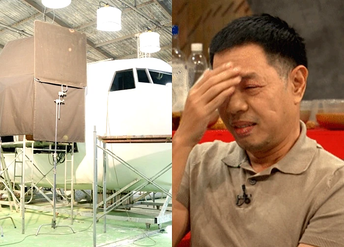 Behind the scenes of "Death in the air": Revealing unique props, Thai Hoa is "still bored"