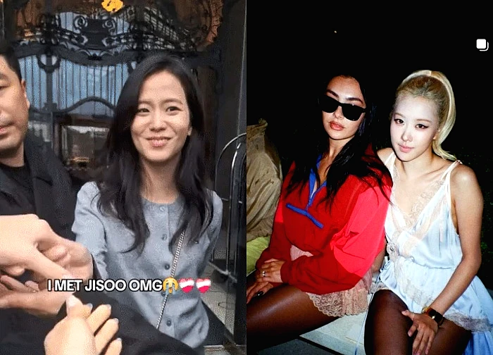 Jisoo Blackpink vô tình để lộ da nhăn nheo già chát, Rosé bị sao nữ hại lần 2