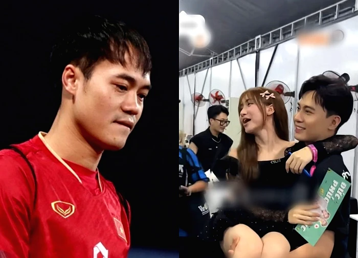 Clip Hòa Minzy được trai lạ bế ở sự kiện, Văn Toàn thái độ gắt gỏng