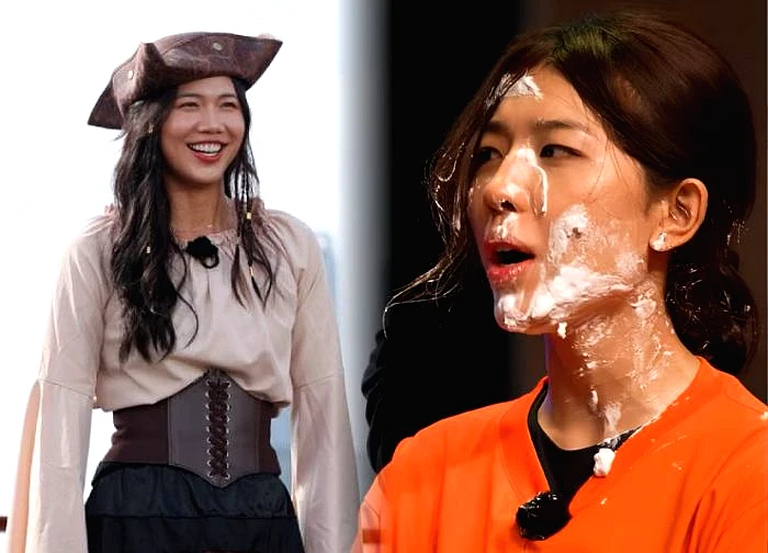 'Swimmer' Anh Vien is praised for her sophistication, but she teases Tran Thanh gracefully, and is compared to Lamoon.