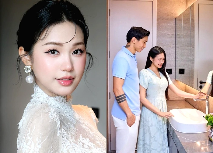 Vợ Văn Hậu lộ gương mặt khác lạ, nghi tiêm botox, nhà chục tỷ bị chê xấu