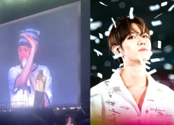 Baekhyun cháy hết mình concert Hà Nội, bất ngờ bị fan Việt gài trend "chào sếp"