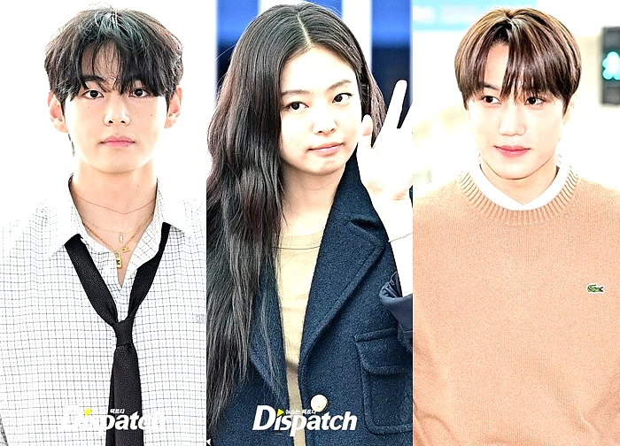 Bùng binh tình ái Jennie (BLACKPINK) - Kai (EXO) - V (BTS) đụng mặt, tạo nên cuộc hội ngộ lịch sử