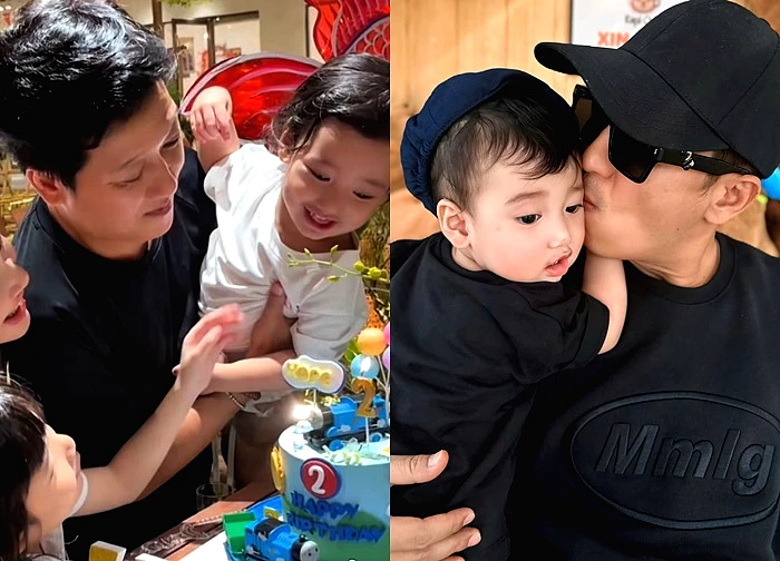 Trường Giang công khai ảnh rõ nét dung mạo con trai