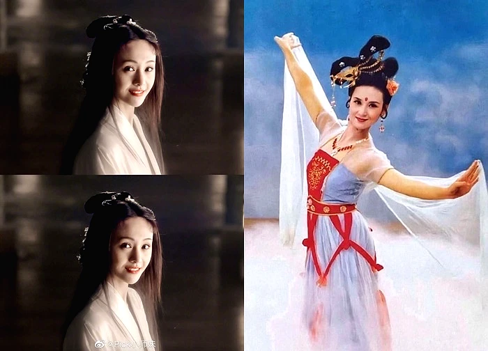 10 nàng Hằng Nga đẹp nhất Trung Quốc: Địch Lệ Nhiệt Ba xếp sau Trịnh Sảng, hạng 1 trời sinh để làm tiên nữ