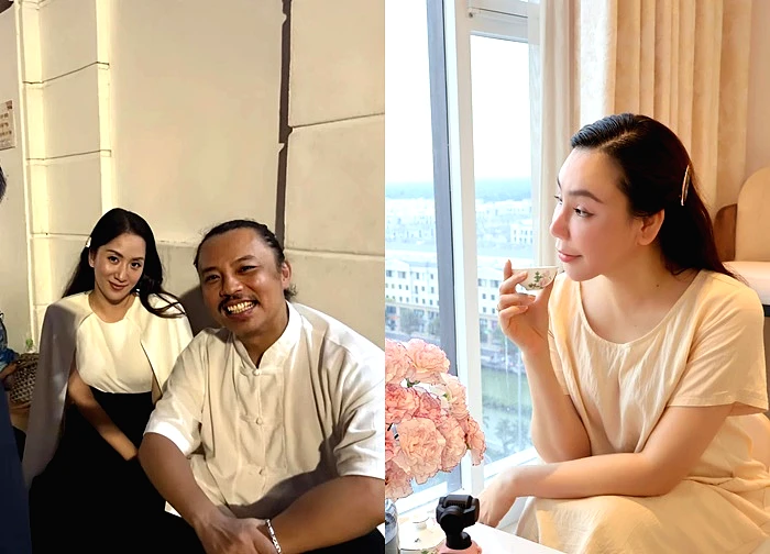 Khánh Thi thân thiết bên chồng và người yêu cũ, Hồ Quỳnh Hương tâm tư