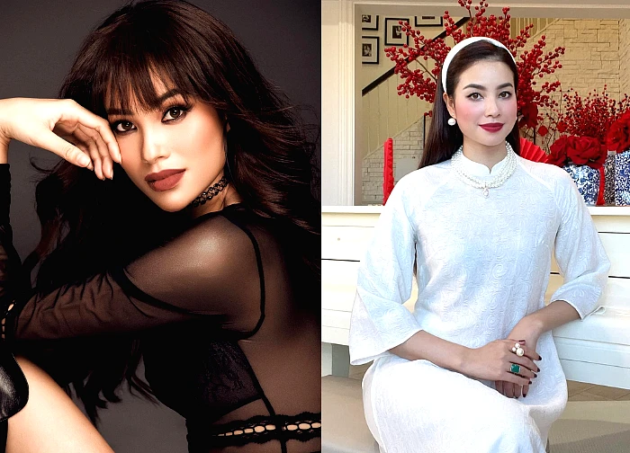 Pham Huong suddenly 'publicized' the identity of her husband of 6 years, revealing the 'secret' of life in the US