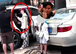 The hotel owner 'pushed' with the hot girl 2k2, was caught cheating on the street by his eldest wife, shocking clip!