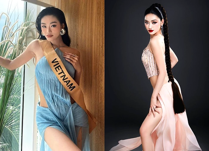 Hoa hậu Yến Nhi lao thẳng vào máy quay