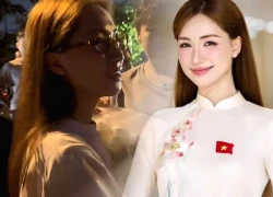 Hòa Minzy nửa đêm trốn ra khỏi nhà, đi đến tâm lũ cứu trợ ai cũng sốc